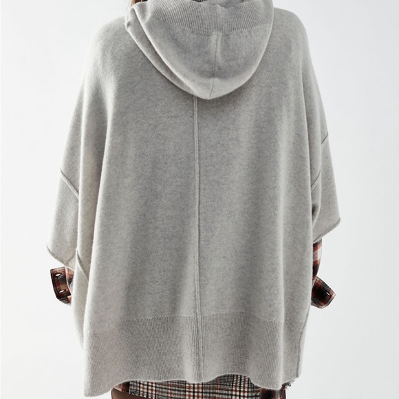 Free People Whisper Cashmere Poncho - Picture 2 of 14